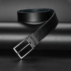 柒牌男装配饰针扣皮带2024新款商务休闲年轻人百搭黑色西装裤腰带	126P70130 商品缩略图1