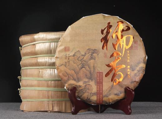 糯香普洱熟茶357克标准饼加袋子 商品图0