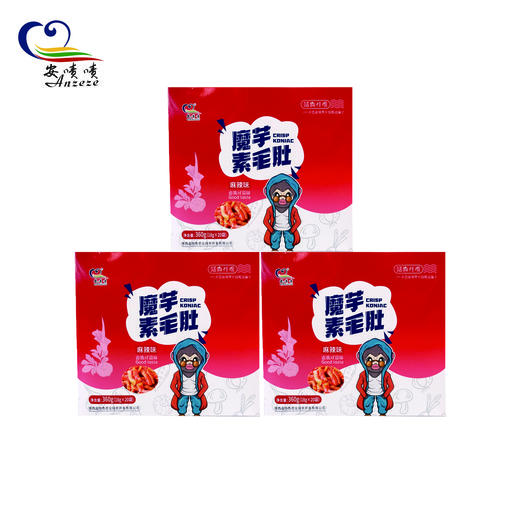 安啧啧·魔芋素毛肚（即食）麻辣味 18g*20袋/盒 商品图0