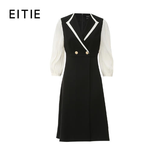 EITIE爱特爱春季新款大气显瘦通勤连衣裙7707406 商品图5