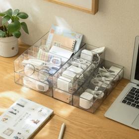 数据线收纳盒电源充电线整理手机充电器桌面理线器