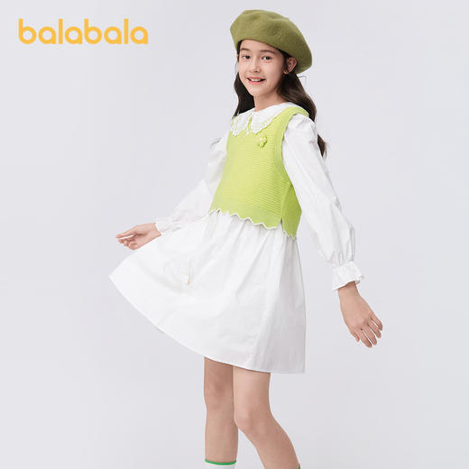 巴拉巴拉女童儿童长袖套装洋气新款春秋装童装中大童休闲时尚 商品图2