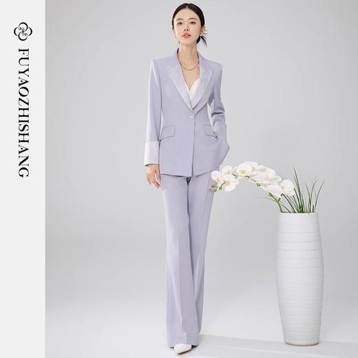 扶摇 西装套装女秋冬时尚气质修身西服高端设计感职业正装 商品图1