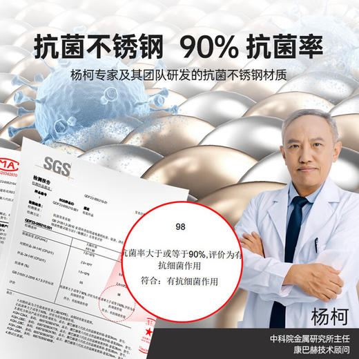 康巴赫（KBH）“双蜂窝”第六代红点感温蜂窝煎锅28cm  KGH-J28A 商品图2