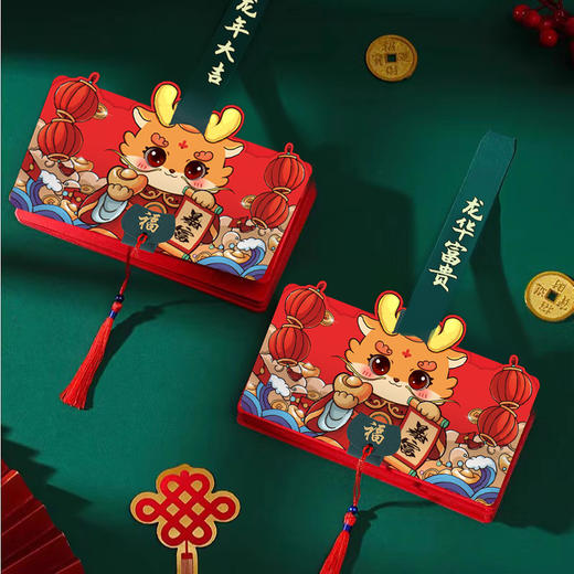 【2024龙年折叠红包】生活需要仪式感 新年创意个性压岁钱红包 结婚过年红包 商品图0