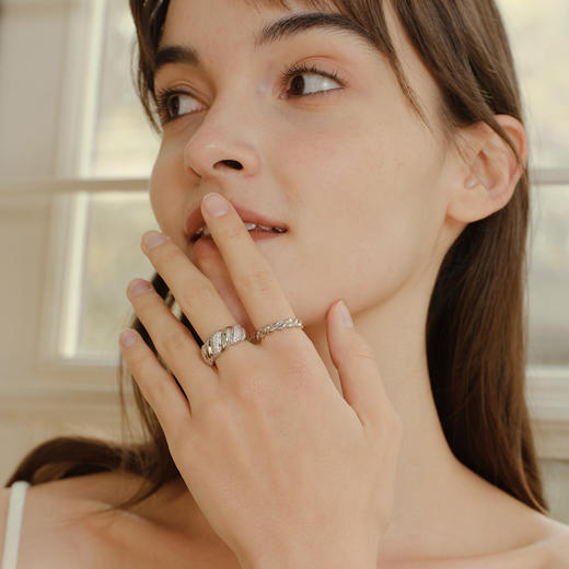 【品牌直发】INBC0304 浪漫交织-麻花套戒叠戴戒指套装｜INCH EDITION 暮光之城系列【限时价】 商品图3
