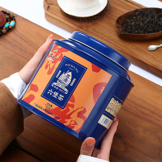 茂圣丨陈韵·2012年 广西六堡茶 一级  500g 大分量配手提礼盒 商品图6