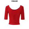 VIMAGE纬漫纪春季新款时尚显瘦方领小上衣V2113704 商品缩略图6
