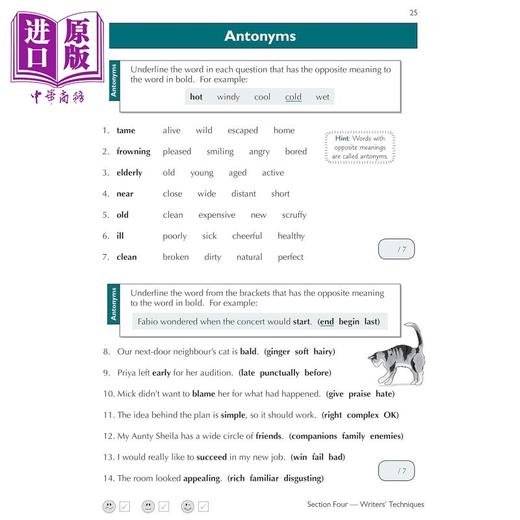 【中商原版】英国CGP 11+ GL English Practice Book & Assessment Tests - Ages 8-9 (with Online Edition) 商品图3