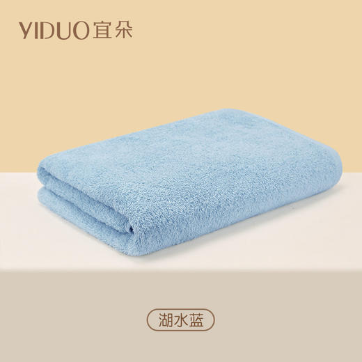 自营（宜朵家纺）-简彩浴巾男成人纯棉浴巾女浴袍情侣吸水速干超大毛巾成人加厚 商品图8