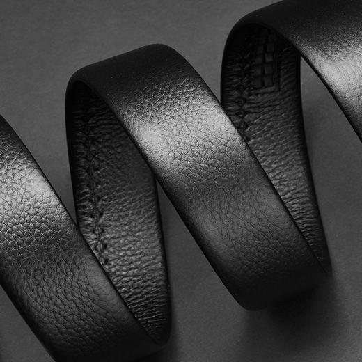 柒牌男装配饰商务休闲皮带2024新款时尚牛皮革腰带绅士百搭裤腰带	126P70040 商品图3