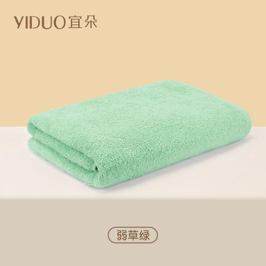 自营（宜朵家纺）-简彩浴巾男成人纯棉浴巾女浴袍情侣吸水速干超大毛巾成人加厚 商品图12