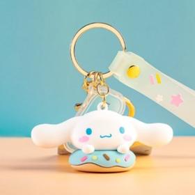 三丽鸥甜甜圈匙扣大耳狗