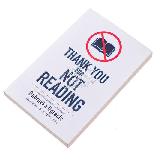 【中商原版】杜布拉夫卡 乌格雷西奇 多谢不阅 Thank You for Not Reading 英文原版 Dubravka Ugresic 现当代文学 商品图1