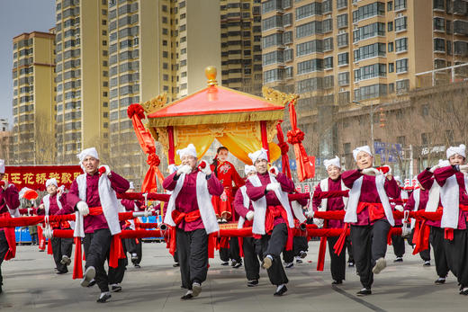 2月民俗节庆——欢欢喜喜去陕北榆林过大年： 陕西横山牛王会、碛口“闹元宵”、波浪谷、安塞腰鼓风光民俗7天摄影团 商品图1