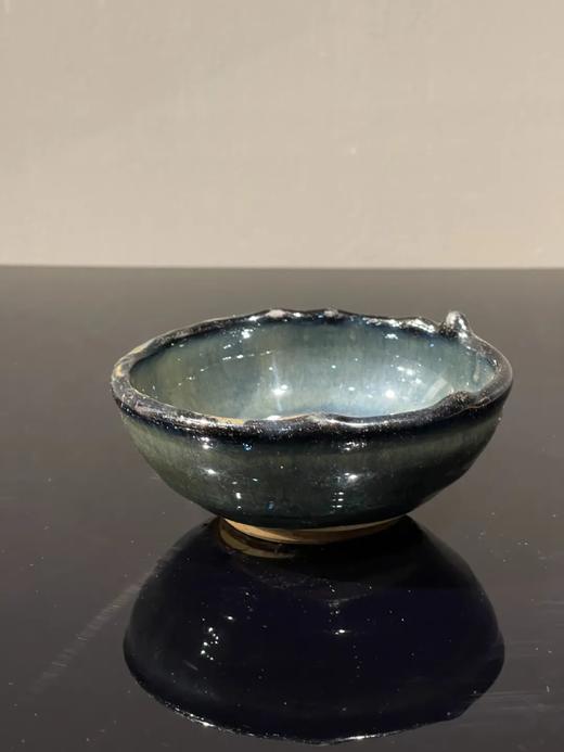 霁藍琉璃釉钵形碗，顺丰包邮 商品图1