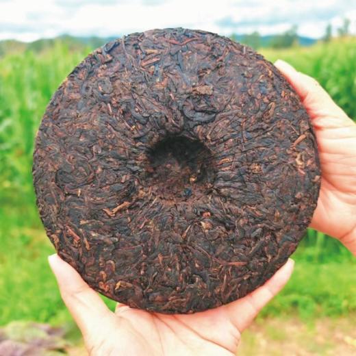 勐海熟茶357克标准饼加袋子 商品图3