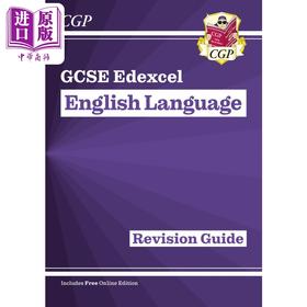 预售 【中商原版】英国CGP GCSE English Language Edexcel Revision Guide