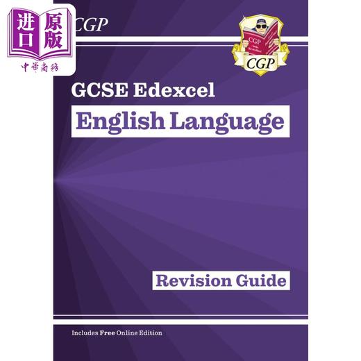 预售 【中商原版】英国CGP GCSE English Language Edexcel Revision Guide 商品图0