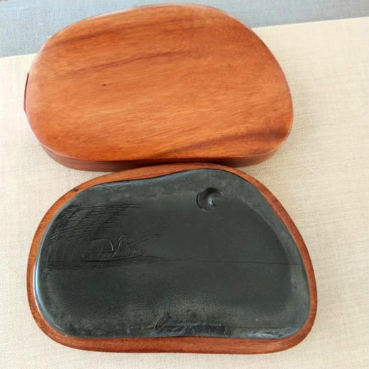 随形一帆风顺砚台 商品图0