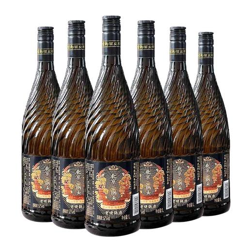 【现货】京都 酒业50年纪念酒 北京特产二锅头 1L*6瓶  52度 商品图1