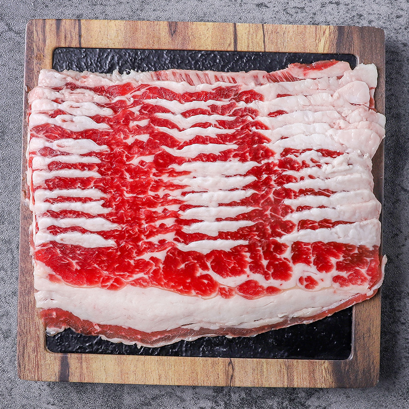 日式烤肉片3盒前胸+3盒后胸，肥瘦相间