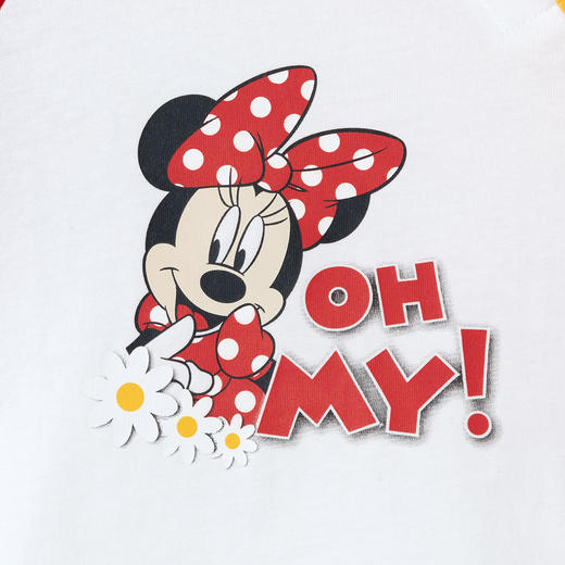 【商场同款】春秋新款女童时尚长袖T恤纯棉插肩袖撞色百搭打底衫213DS0160 商品图9