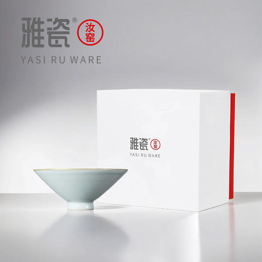 汝窑斗笠盏 商品图5