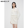 NEELLY纳俪商场同款春季超好看高腰亮片半身裙女百搭小香风A字裙N24012E01044 商品缩略图0