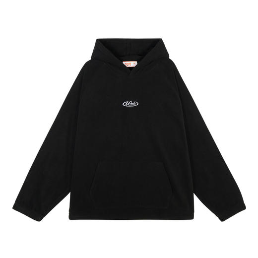 有志者UZIS摇粒绒连帽卫衣保暖秋冬男宽松美式篮球运动上衣[界限] 商品图2