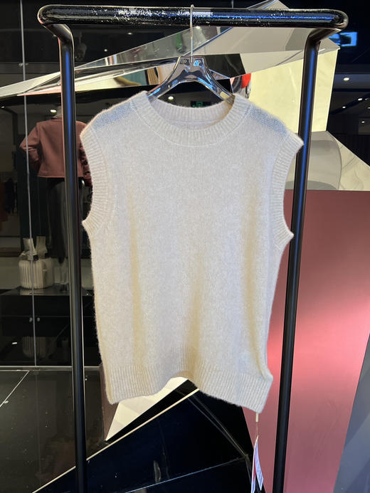 女士丝羊绒背心 商品图3