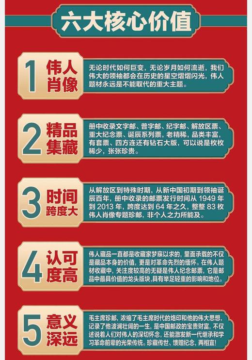 【稀有】《伟人肖像珍邮》百年传世典藏！含文革时期珍邮！130周年纪念！全国包邮 商品图5