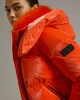 Yves Salomon - Down Jacket Irise - 女装 - 羽绒夹克 - 亮红 商品缩略图4