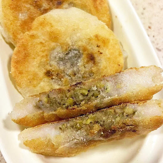 『湖北农家糯米糍粑』香甜软糯，手工制作，原味、红豆馅、绿豆馅三种口味 商品图12