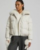 Yves Salomon - Jacket TT - 女装 - 羽绒服 - 白色 商品缩略图1