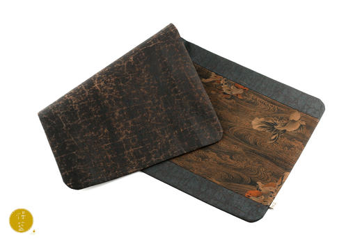 金玉满堂双拼真丝香云纱60*28cm 商品图1