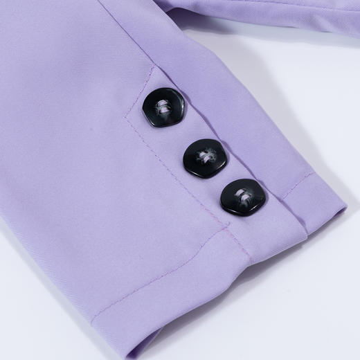 迪士尼童装女童西装套装两件套甜酷学院风外套百褶裙公主学生套装221DT0140 商品图6