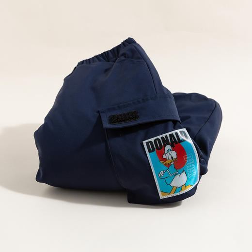 【商场同款】迪士尼童装男童夹棉长裤冬季保暖中大童潮帅工装休闲裤子224DK0433 商品图2