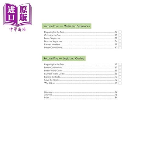 预售 【中商原版】英国CGP 11+ GL Verbal Reasoning Study Book (with Parents’ Guide & Online Edition) 商品图2