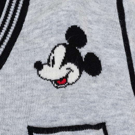 【商场同款】秋冬新款男童针织开衫时尚撞色毛衫中大童米奇刺绣毛衣223DS0684 商品图7