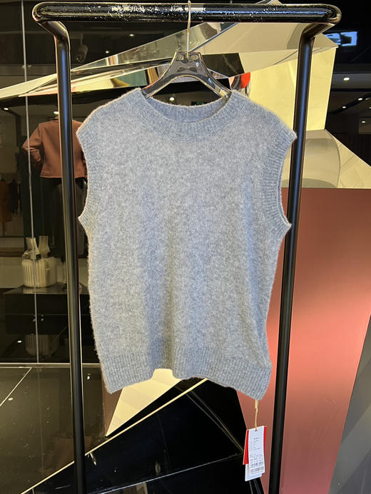 女士丝羊绒背心 商品图1