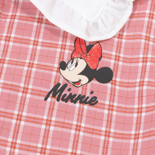 【商场同款】春秋甜美学院风女童格子长袖连衣裙中大童时尚百搭连身裙213DQ0078 商品图4