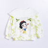 【商场同款】迪士尼童装女童扎染外套白雪公主可爱大翻领中小童娃娃领上衣开衫221DS0492 商品缩略图1