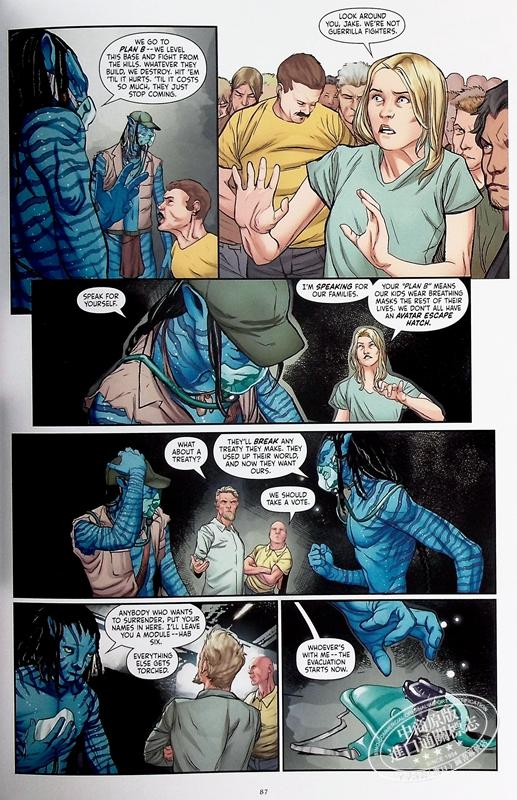 预售 【中商原版】阿凡达 水之道前传 高地 卷1-3合集 绘本小说漫画书 英文原版 Avatar The High Ground Sherri L Smith 商品图5