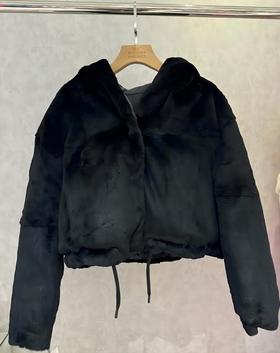 Yves Salomon - Jacket RTT - 女装 - 羽绒服 - 黑色