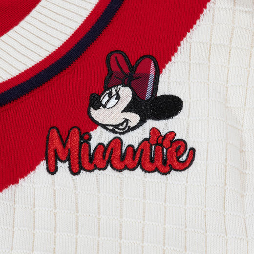 【商场同款】秋冬新款学院风针织马甲女童中大童无袖线衫百搭时尚保暖223DS0647 商品图5