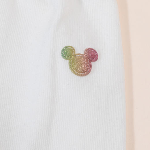 【商城同款】迪士尼秋冬新款女童裤子细条绒宝宝九分裤中大童百搭保暖休闲裤223DK0469 商品图8