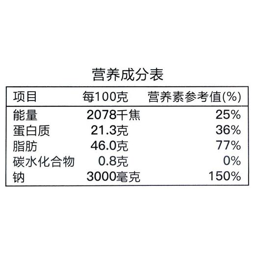 金字五花腊肉260g农家自制腌咸肉非烟熏腊肉 商品图3