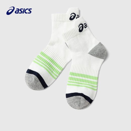 ASICS/亚瑟士童装2024春季男女童精梳棉抗菌运动袜子 商品图0
