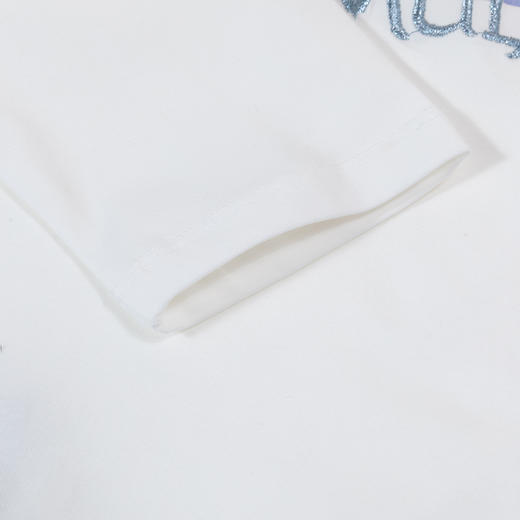 【商场同款】春秋季女童木兰公主印花长袖T恤绵柔百搭女宝宝上衣223DS0735 商品图7